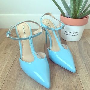 SOLD. Zara T-strap heels
